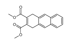 dimethyl 1,4-dihydroanthracene-2,3-dicarboxylate结构式