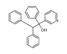 1,2,2-triphenyl-1-pyridin-3-yl-ethanol Structure