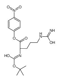 Boc-L-瓜氨酸4-硝基苯酯结构式