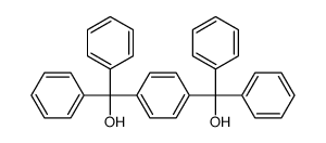 alpha,alpha,alpha',alpha'-Tetraphenyl-1,4-benzenedimethanol Structure