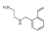 N'-[(2-ethenylphenyl)methyl]ethane-1,2-diamine结构式