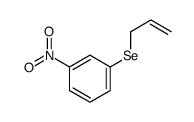 1-nitro-3-prop-2-enylselanylbenzene Structure