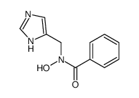 N-hydroxy-N-(1H-imidazol-5-ylmethyl)benzamide结构式
