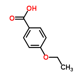 p-Ethoxybenzoic acid structure