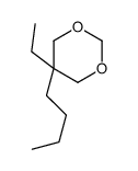 5-butyl-5-ethyl-1,3-dioxane结构式