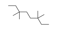3,3,6,6-tetramethyloctane结构式