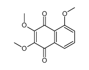 2,3,5-trimethoxynaphthalene-1,4-dione Structure