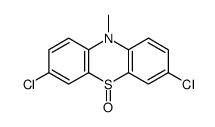 3,7-dichloro-10-methylphenothiazine 5-oxide结构式