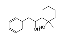 2-(1-Hydroxy-2-phenylethyl)-1-methyl-cyclohexanol Structure