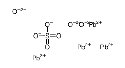 lead(2+),oxygen(2-),sulfate Structure
