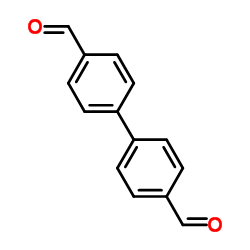 4,4'-Biphenyldicarbaldehyde Structure