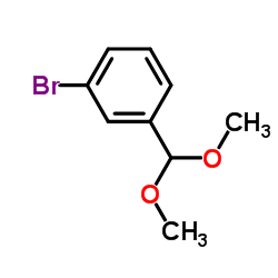 3-溴苯甲醛二甲基乙缩醛结构式