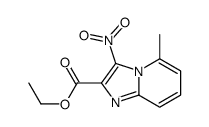 ethyl 5-methyl-3-nitroimidazo[1,2-a]pyridine-2-carboxylate Structure