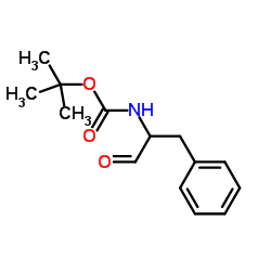 N-BOC-L-苯丙氨醛结构式