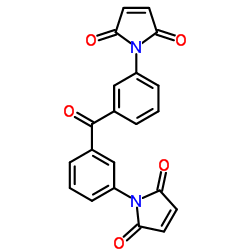 1,1'-(Carbonyldi-3,1-phenylene)bis(1H-pyrrole-2,5-dione)结构式