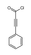 2-PROPYNOYL CHLORIDE,3-PHENYL- Structure
