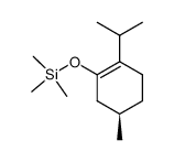l-menthone enol trimethylsilyl ether结构式