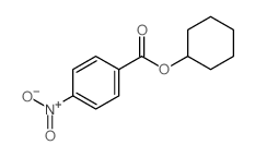 cyclohexyl 4-nitrobenzoate结构式