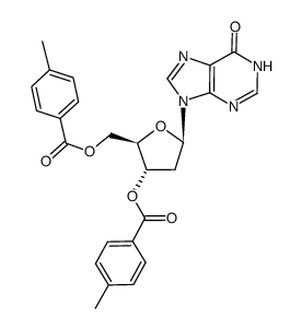 2'-deoxy-3',5'-di-O-(4-methylbenzoyl)inosine结构式
