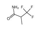 β,β,β-trifluoro-isobutyric acid amide结构式