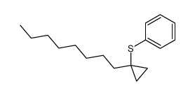 (1-octylcyclopropyl)(phenyl)sulfane结构式