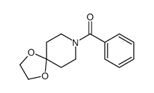 1,4-dioxa-8-azaspiro[4.5]decan-8-yl(phenyl)methanone结构式