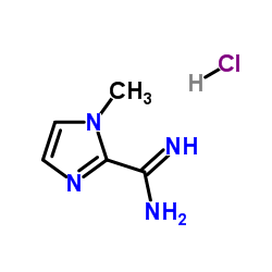 1-甲基-1H-咪唑-2-羧酰亚胺酰胺盐酸盐结构式