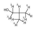 2-Methylpropyl Alcohol-D9 Structure