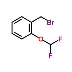 2-(二氟甲氧基)溴苄结构式