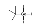 tert-butyl(triiodo)germane Structure