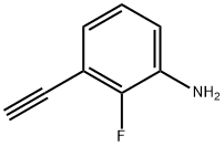 3-炔基-2-氟苯胺结构式