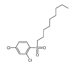 2,4-dichloro-1-nonylsulfonylbenzene结构式