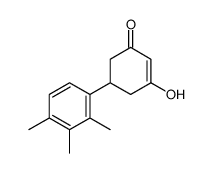 3-hydroxy-5-(2,3,4-trimethylphenyl)cyclohex-2-en-1-one结构式