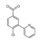 2-(2-chloro-5-nitrophenyl)pyridine Structure