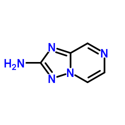 [1,2,4]三唑并[1,5-a]吡嗪-2-胺结构式