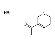 1-(1-methyl-3,6-dihydro-2H-pyridin-5-yl)ethanone,hydrobromide结构式