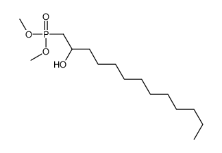 1-dimethoxyphosphoryltridecan-2-ol结构式