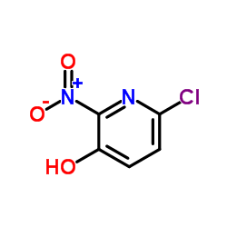 6-Chloro-2-nitro-3-pyridinol Structure