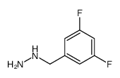 3,5-DIFLUORO-BENZYL-HYDRAZINE Structure