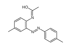 N-[4-methyl-2-[(4-methylphenyl)diazenyl]phenyl]acetamide Structure
