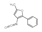 3-异氰酰基-5-甲基-2-苯基呋喃结构式