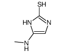 4-(methylamino)-1,3-dihydroimidazole-2-thione结构式