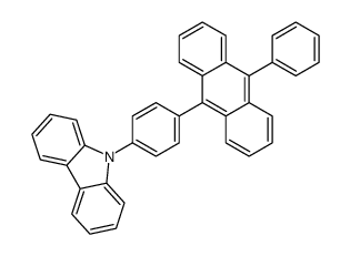 9-[4-(10-phenylanthracen-9-yl)phenyl]carbazole Structure