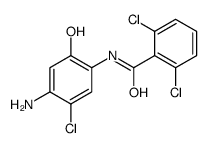 N-(4-amino-5-chloro-2-hydroxyphenyl)-2,6-dichlorobenzamide Structure