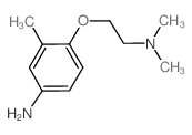 N-[2-(4-Amino-2-methylphenoxy)ethyl]-N,N-dimethylamine结构式
