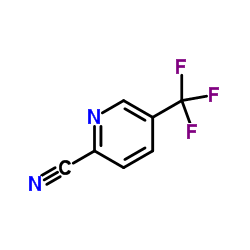 5-(Trifluoromethyl)picolinonitrile structure