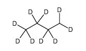 n-butane-1,1,2,2,3,3,4,4,4-d9结构式
