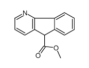 methyl 5H-indeno[1,2-b]pyridine-5-carboxylate结构式