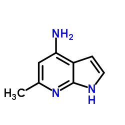 6-Methyl-1H-pyrrolo[2,3-b]pyridin-4-amine Structure