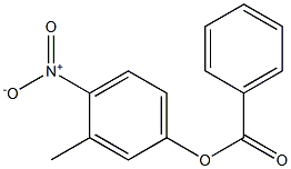 3-Methyl-4-nitrophenyl benzoate Structure